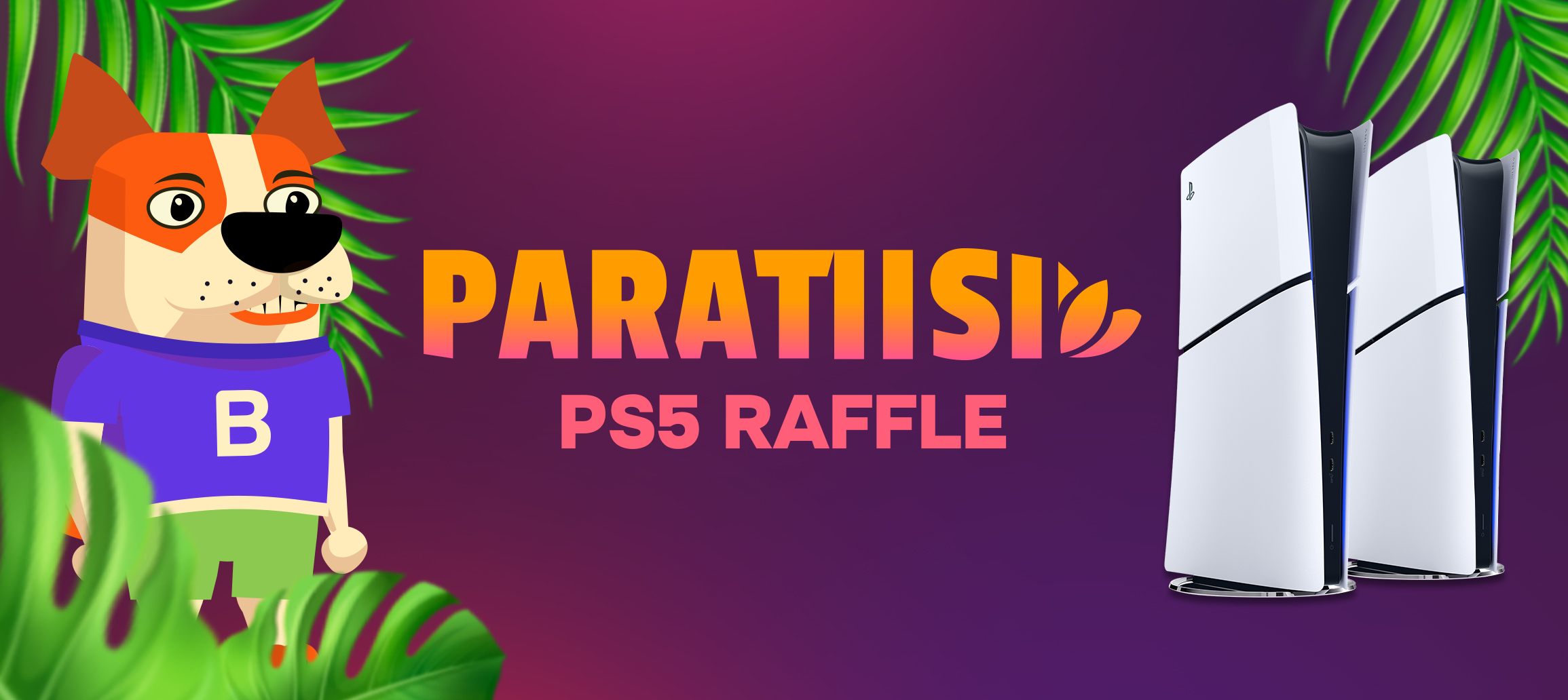 Bonkku Paratiisi Playstation 5 Raffle