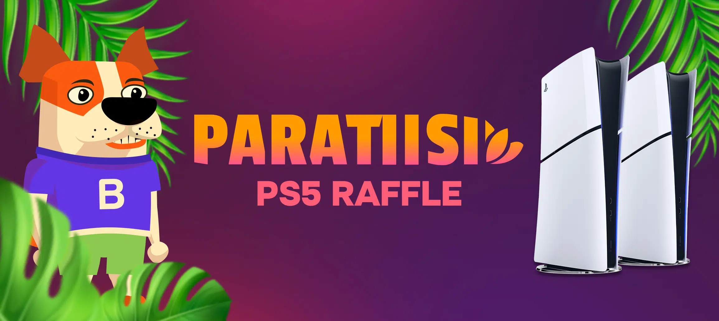 Bonkku Paratiisi Playstation 5 Raffle