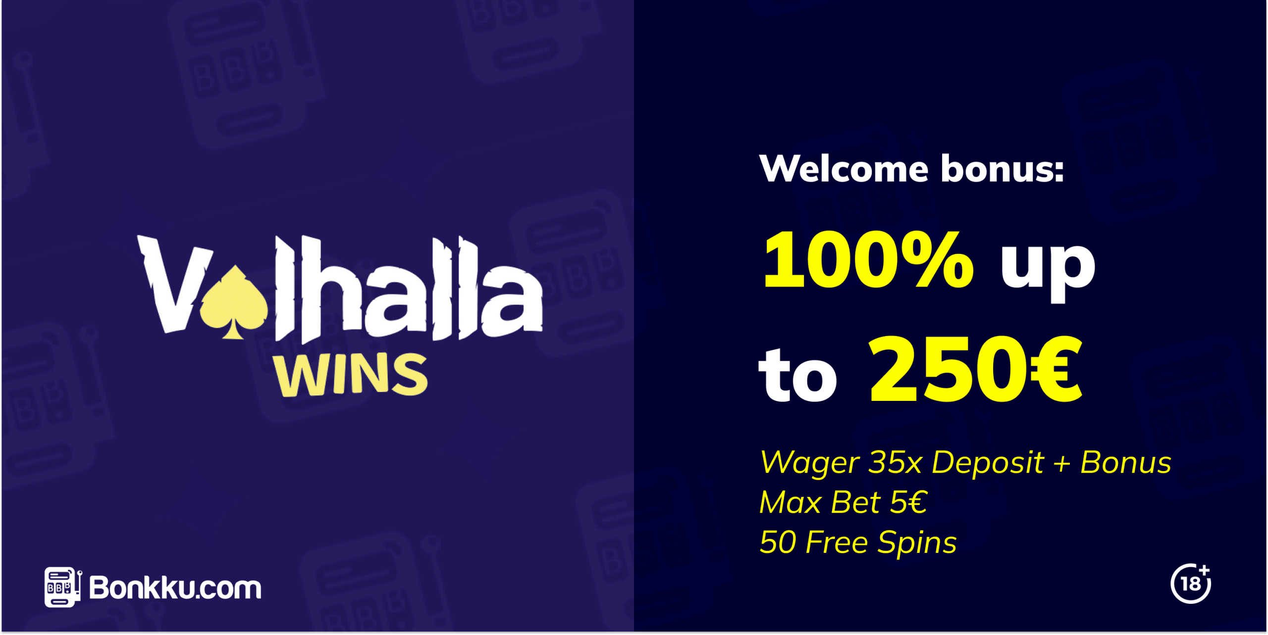 valhalla wins casino welcome bonus