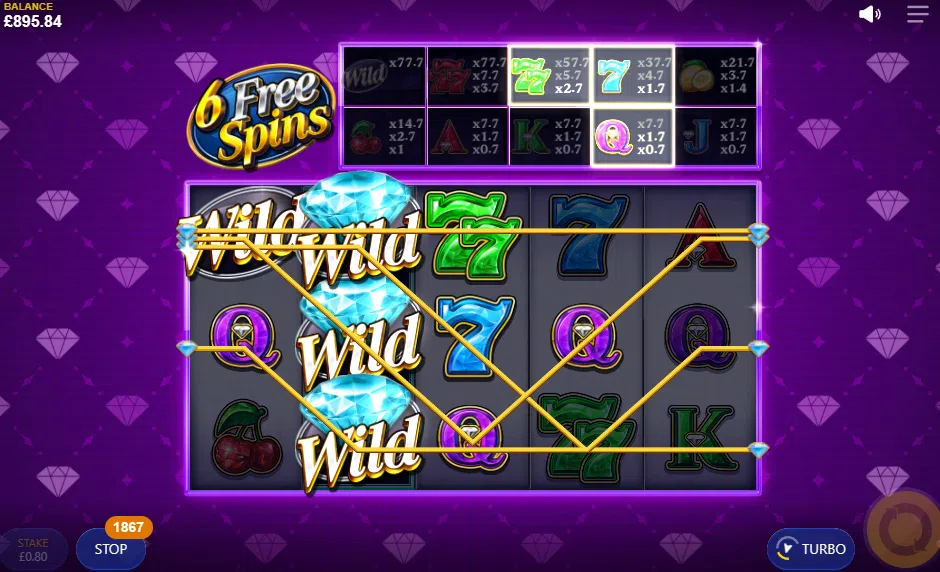 777 diamond strike bonus