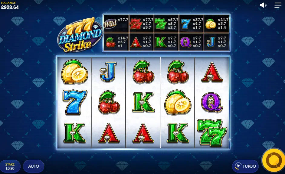 777 diamond strike slot