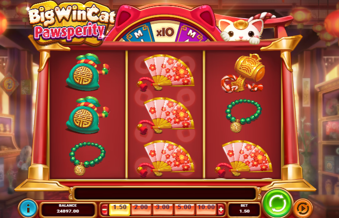 big win cat pawsperity slot
