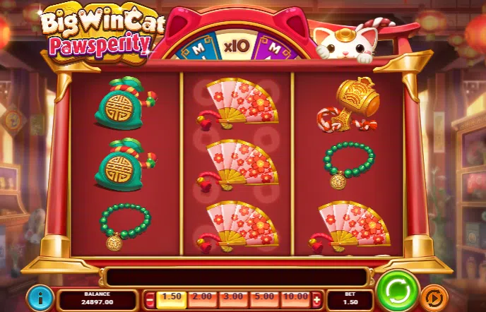 big win cat pawsperity slot
