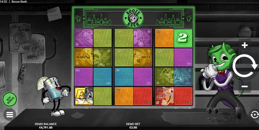 booze bash slot