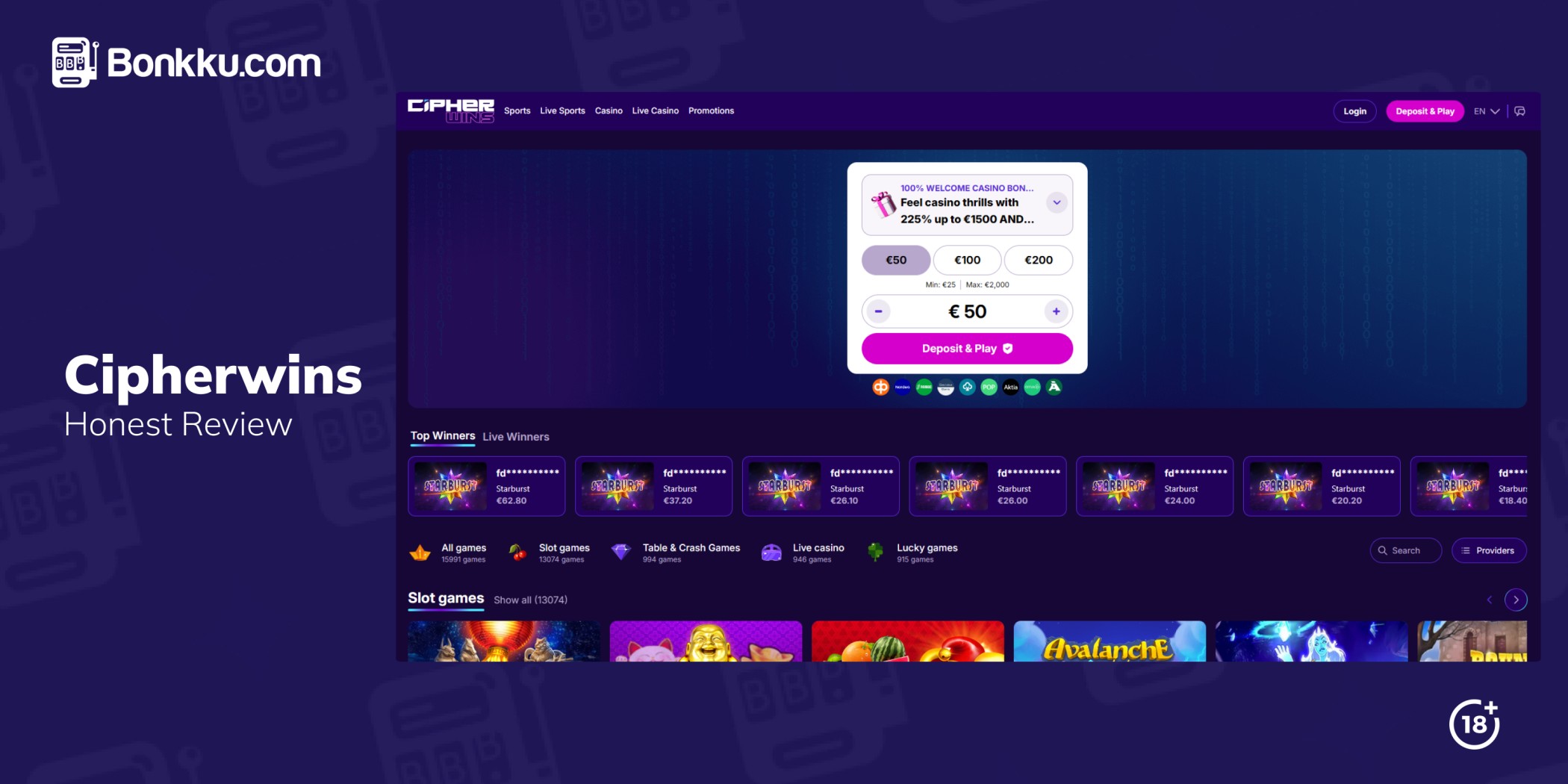 cipherwins casino review