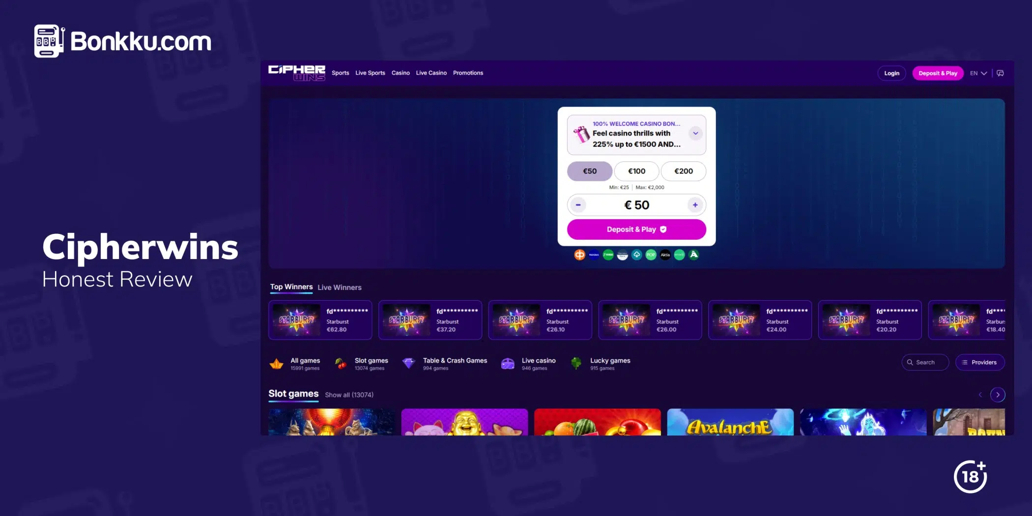 cipherwins casino review