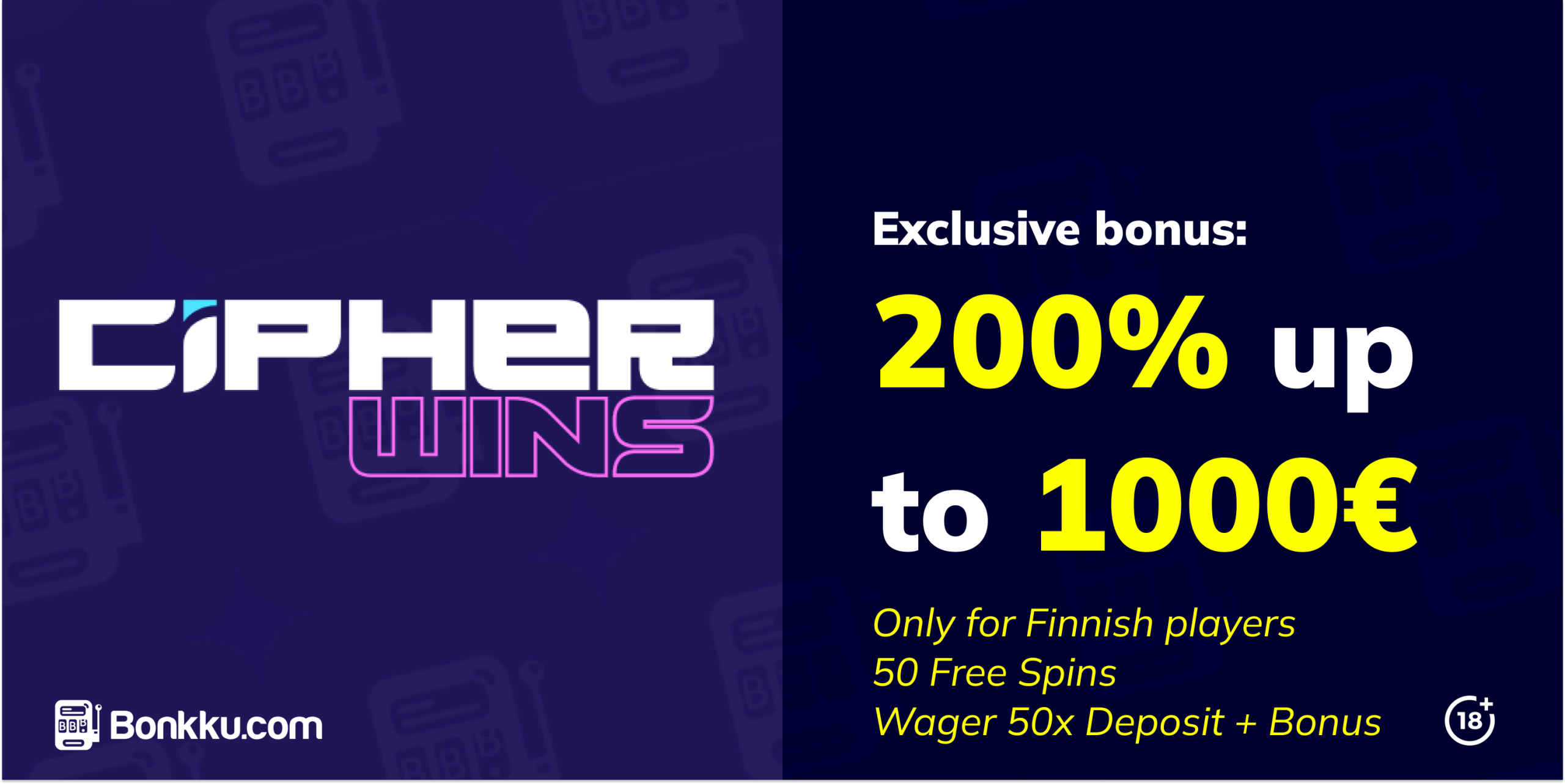cipherwins exclusive bonus