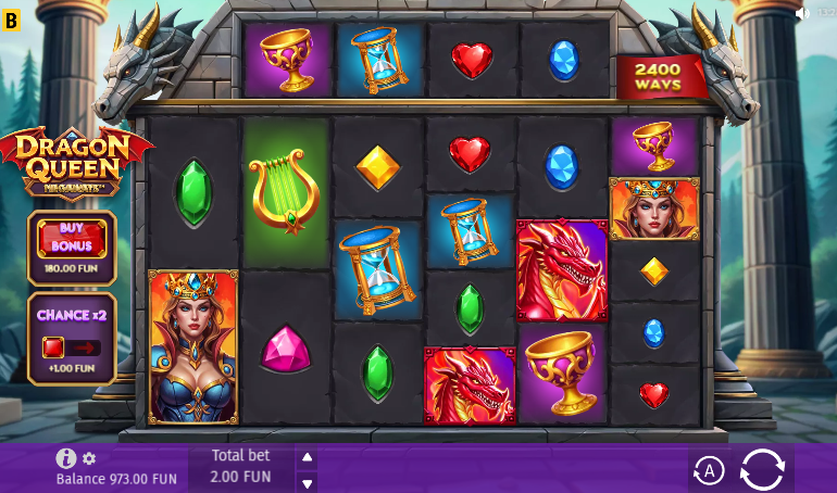dragon queen megaways slot