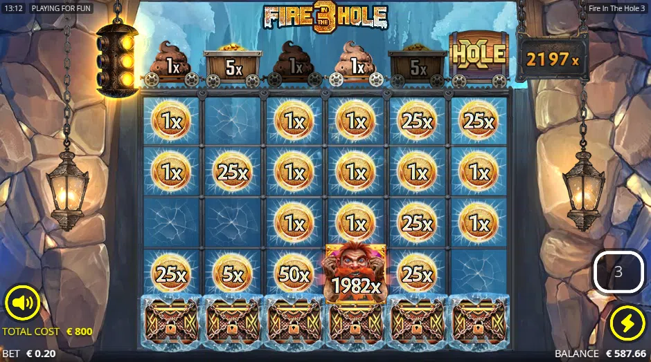 fire in the hole 3 bonus