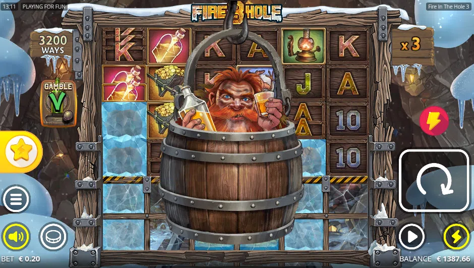 fire in the hole 3 slot