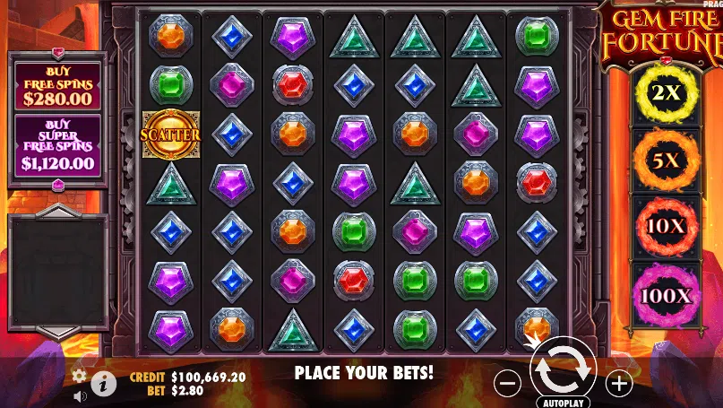 gem fire fortune slot