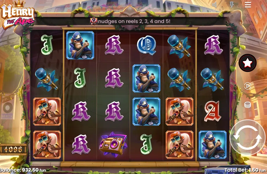 henry the ape slot