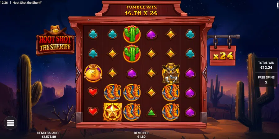 hoot shot the sheriff bonus