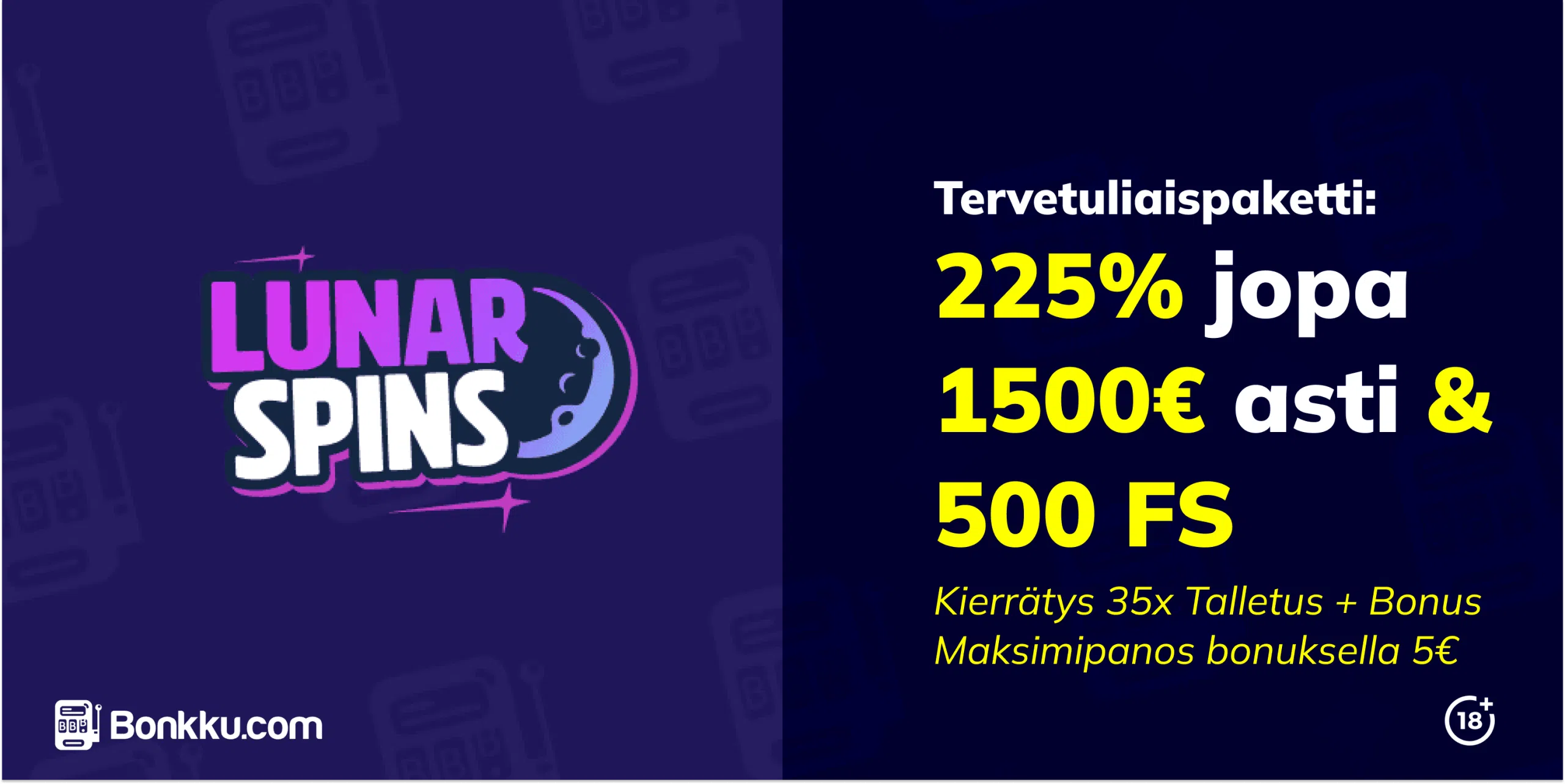 lunar spins casino tervetuliaisbonus