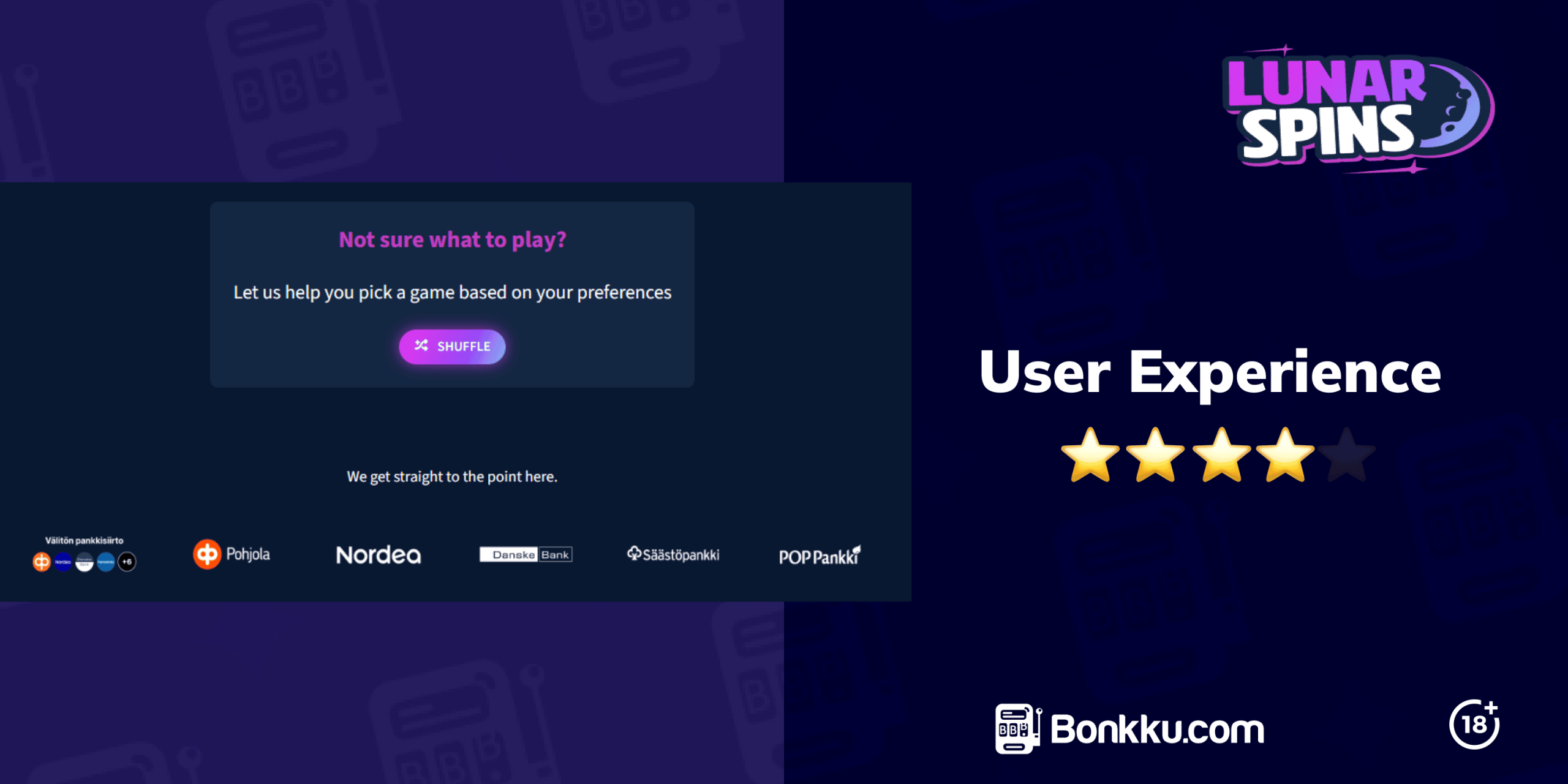 lunar spins user experience