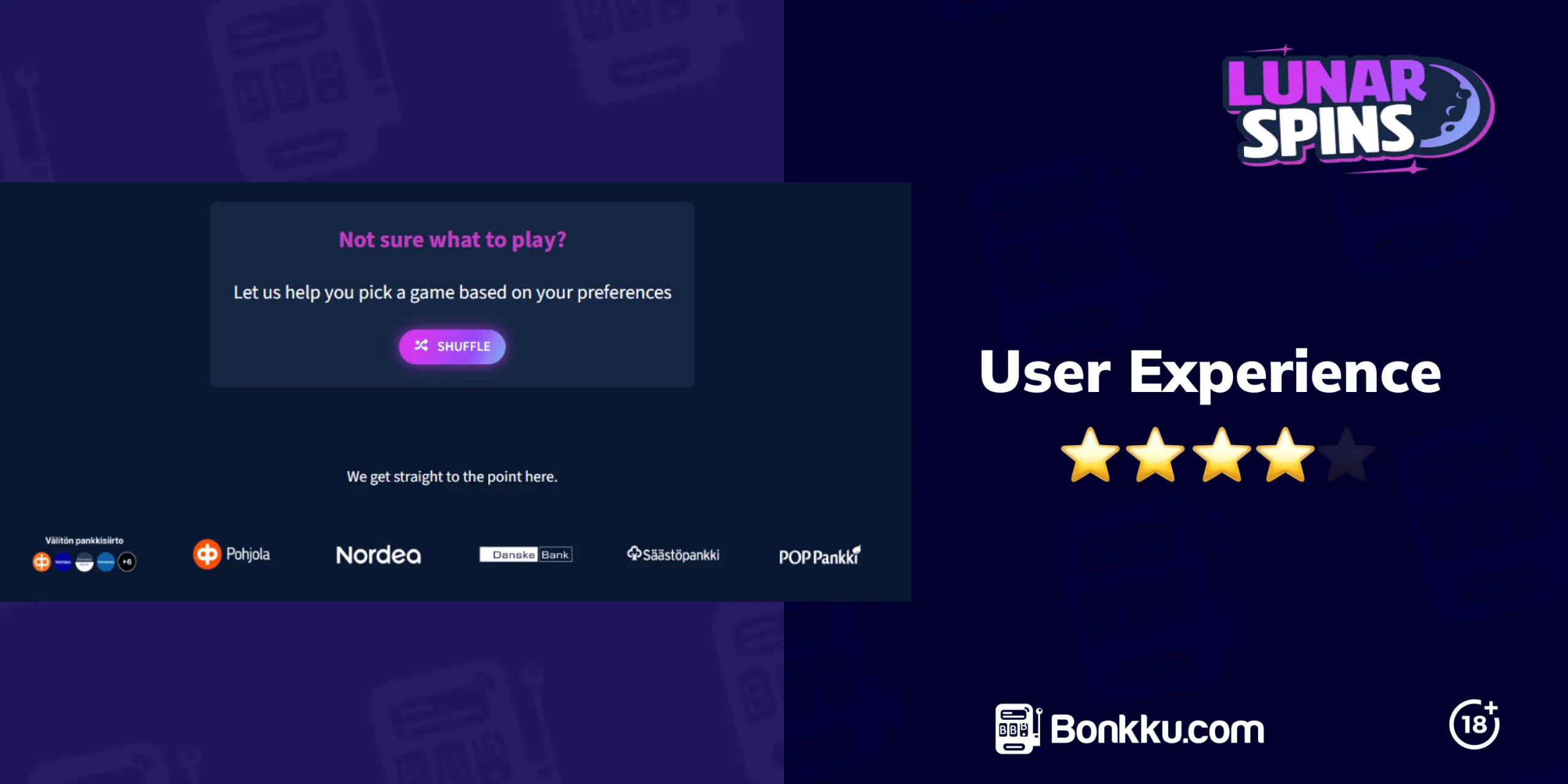lunar spins user experience