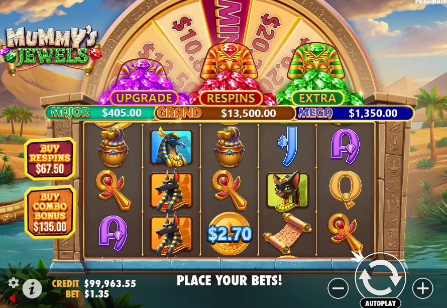 mummys jewels slot