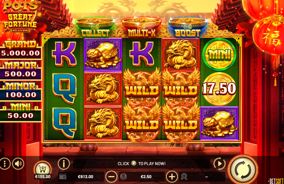 pots of great fortune slot