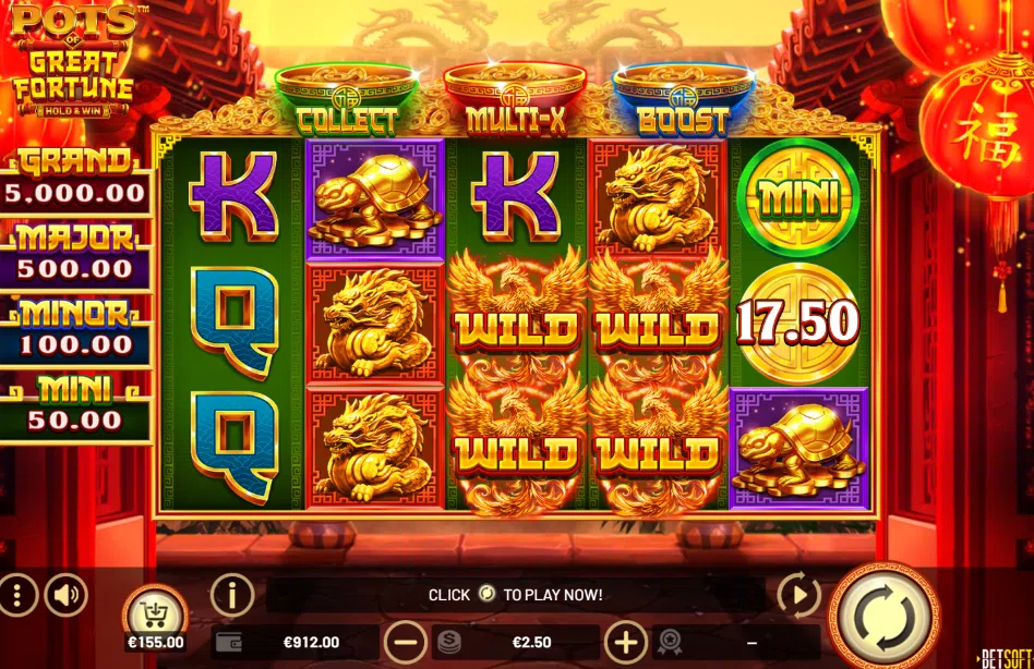 pots of great fortune slot