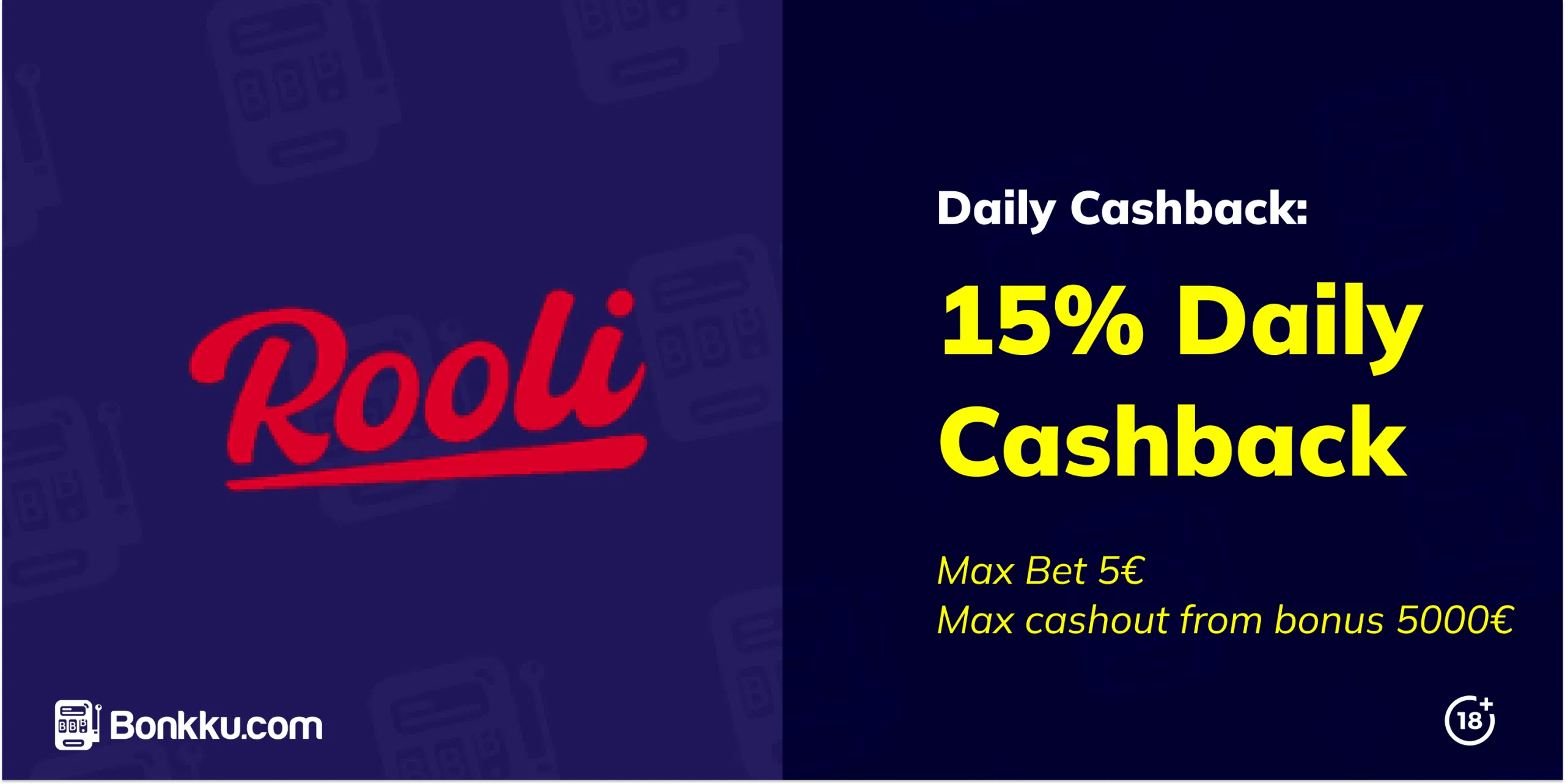rooli casino cashback