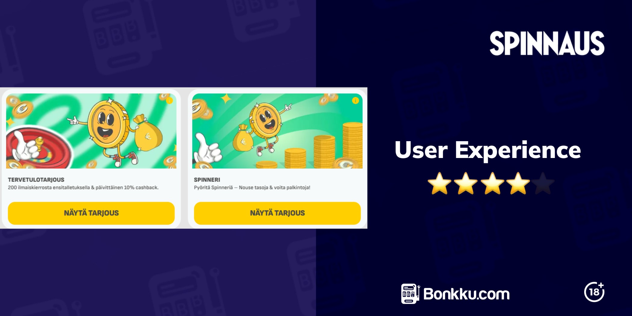 spinnaus casino user experience