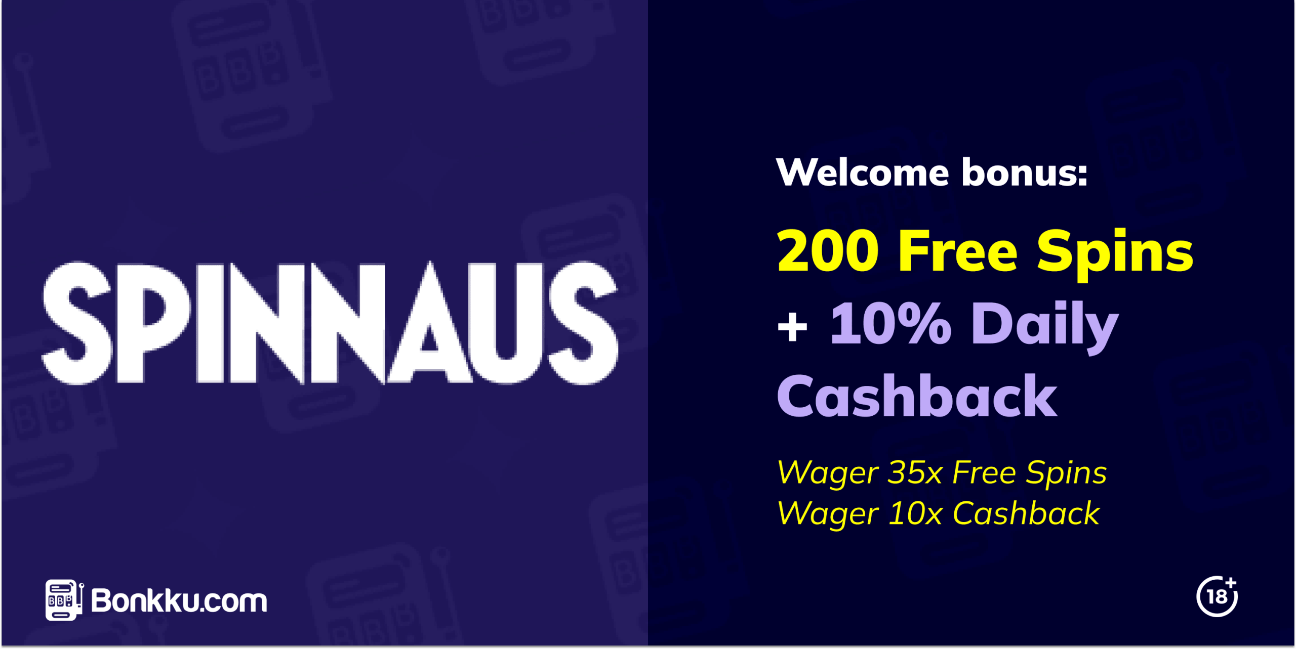 spinnaus casino welcome bonus