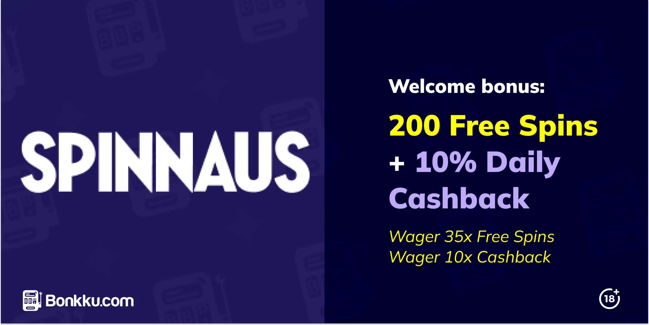 spinnaus casino welcome bonus