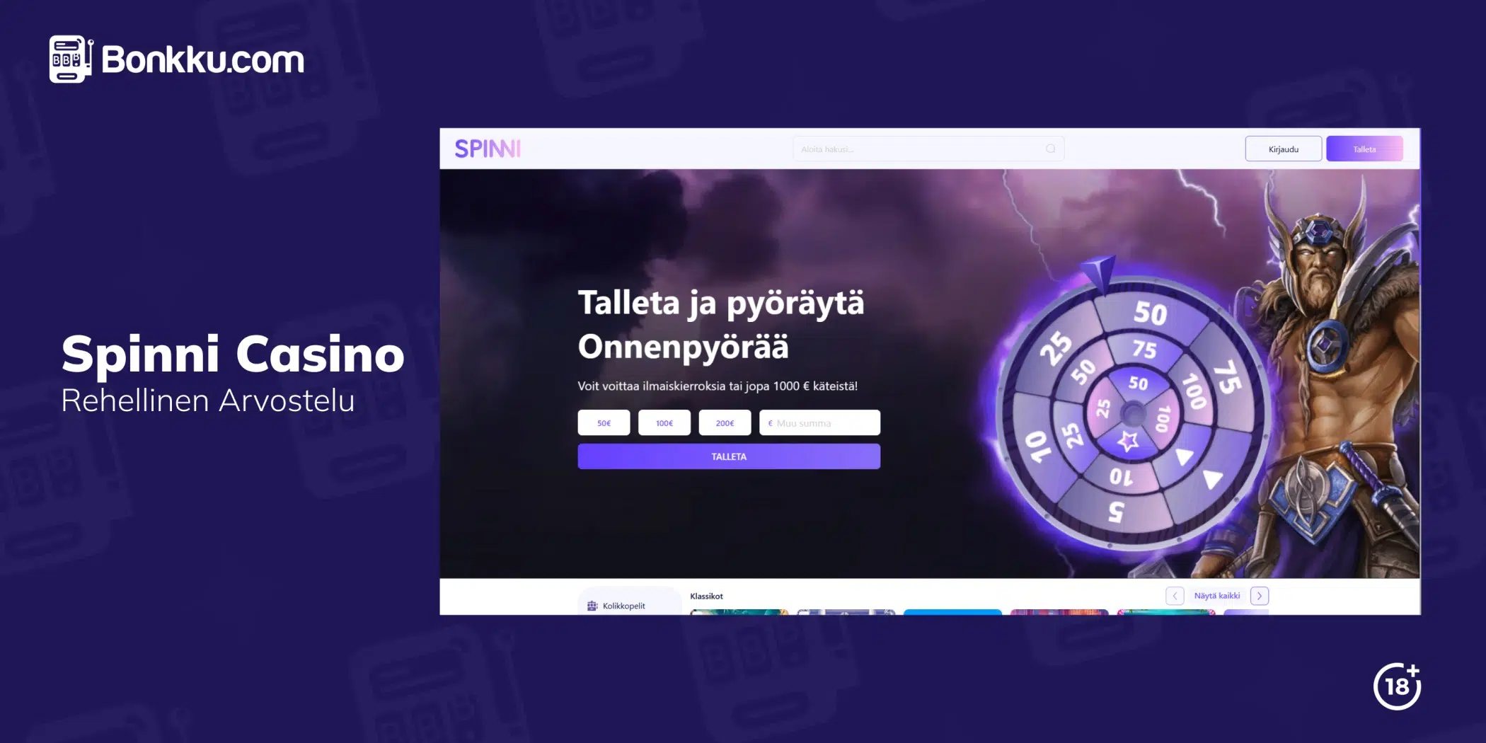 spinni casino arvostelu