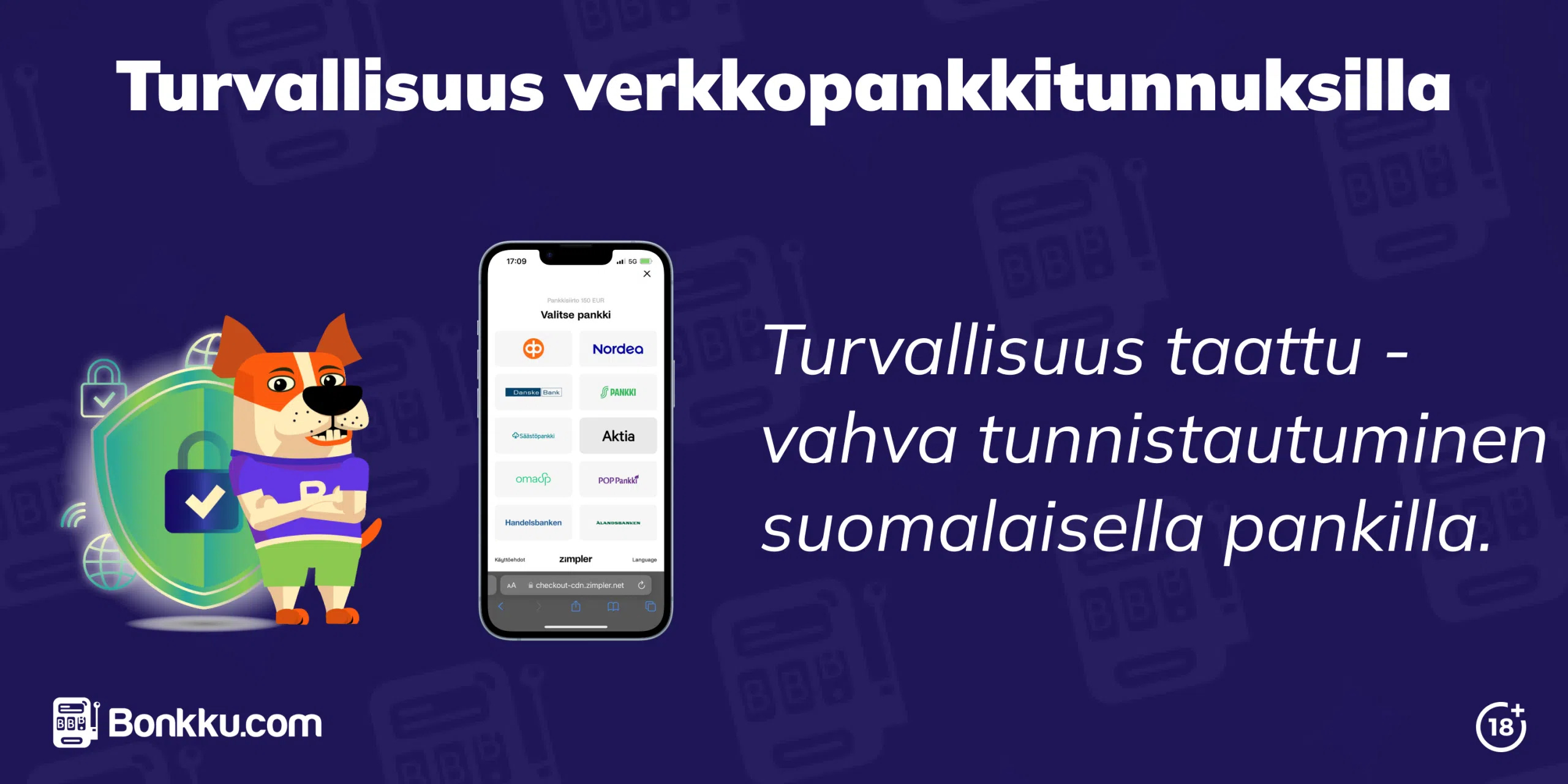 turvallisuus verkkopankkitunnuksilla