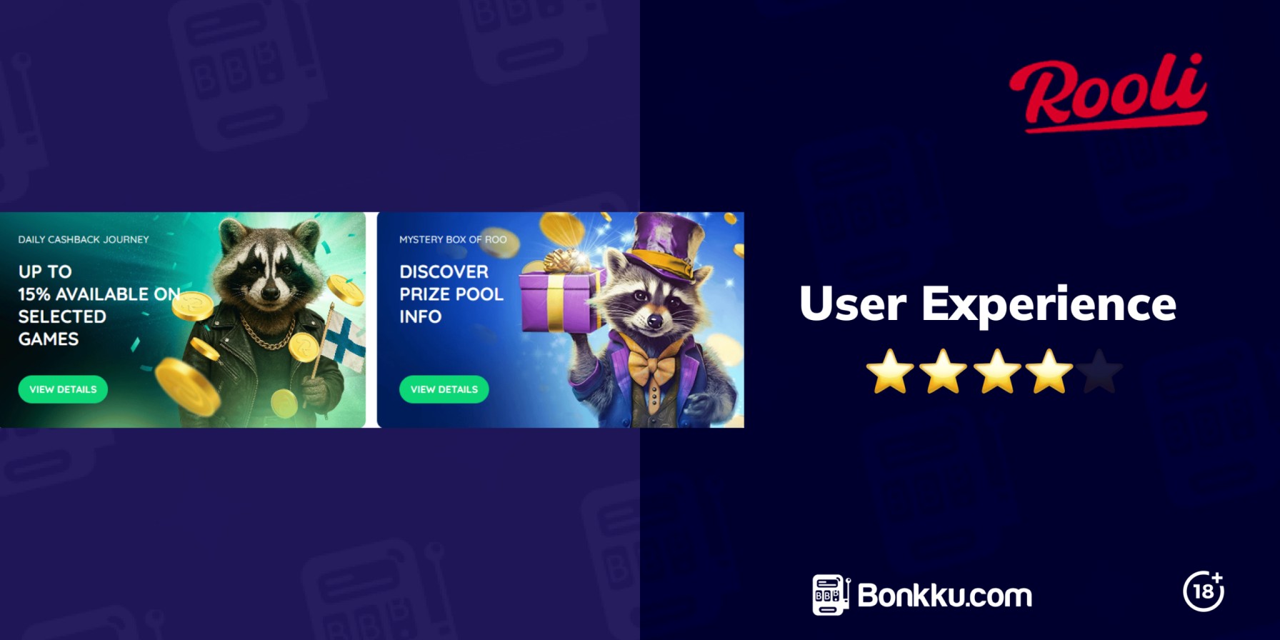 user experience at rooli casino