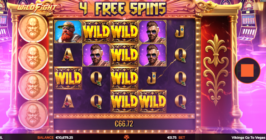vikings go to vegas bonus