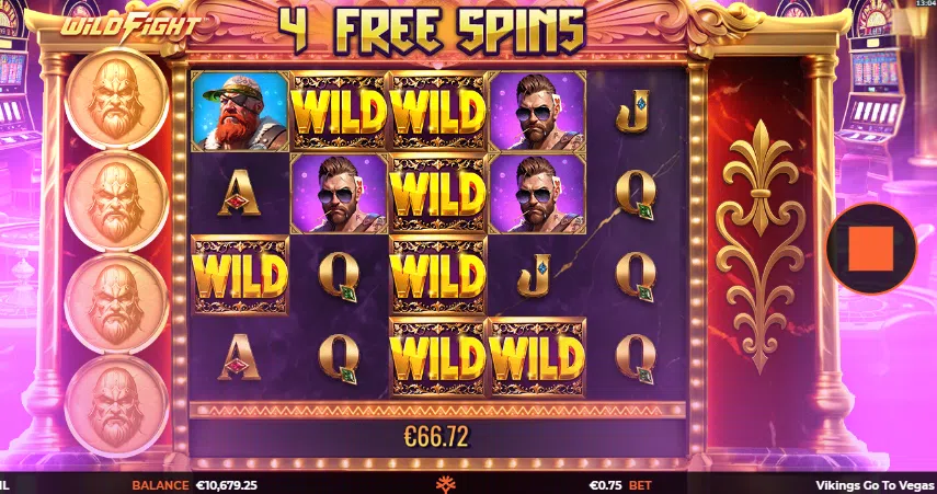 vikings go to vegas bonus