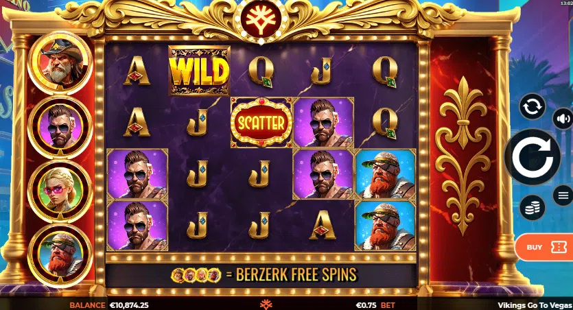 vikings go to vegas slot