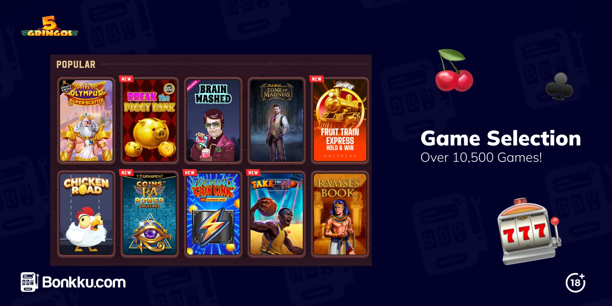 5gringos game selection