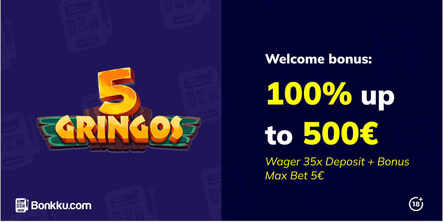5gringos welcome bonus
