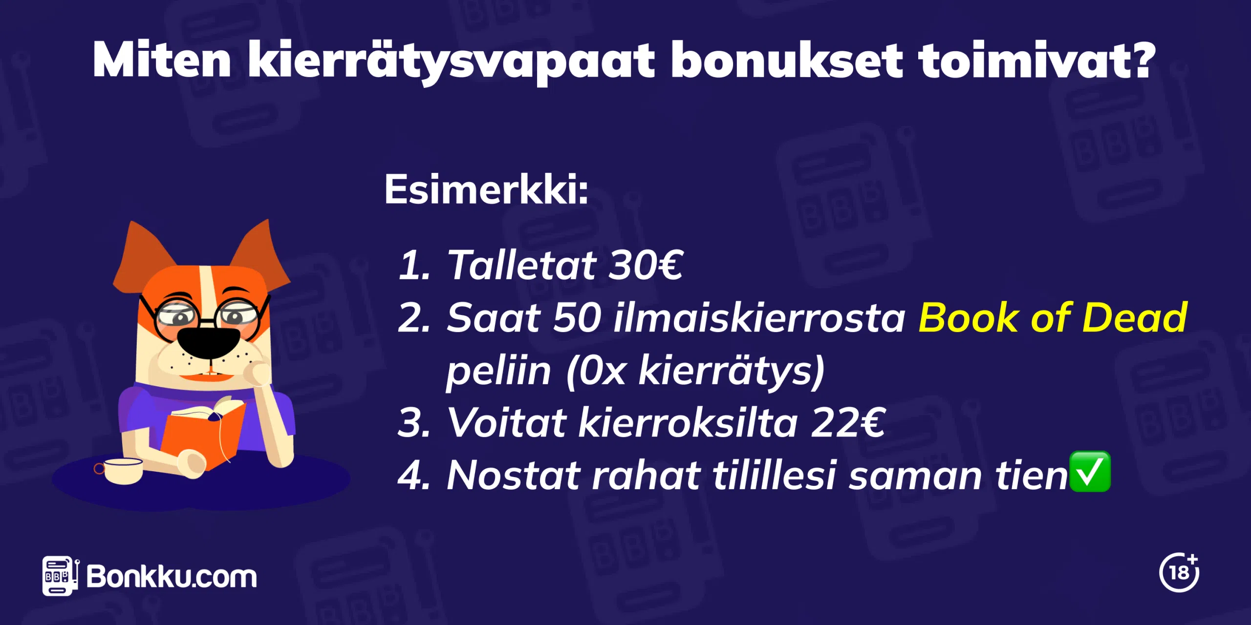 miten kierrätysvapaat bonukset toimivat