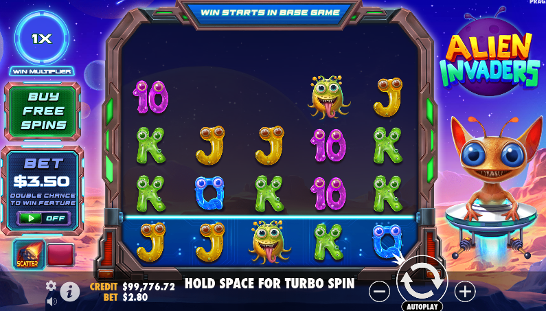 alien invaders slot