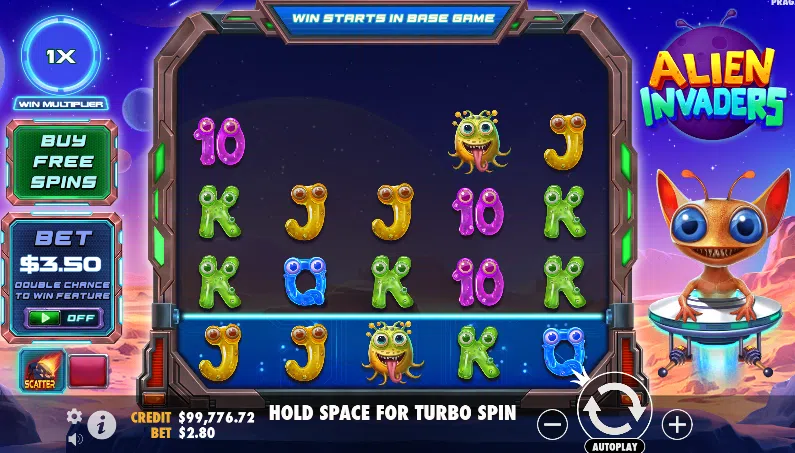 alien invaders slot