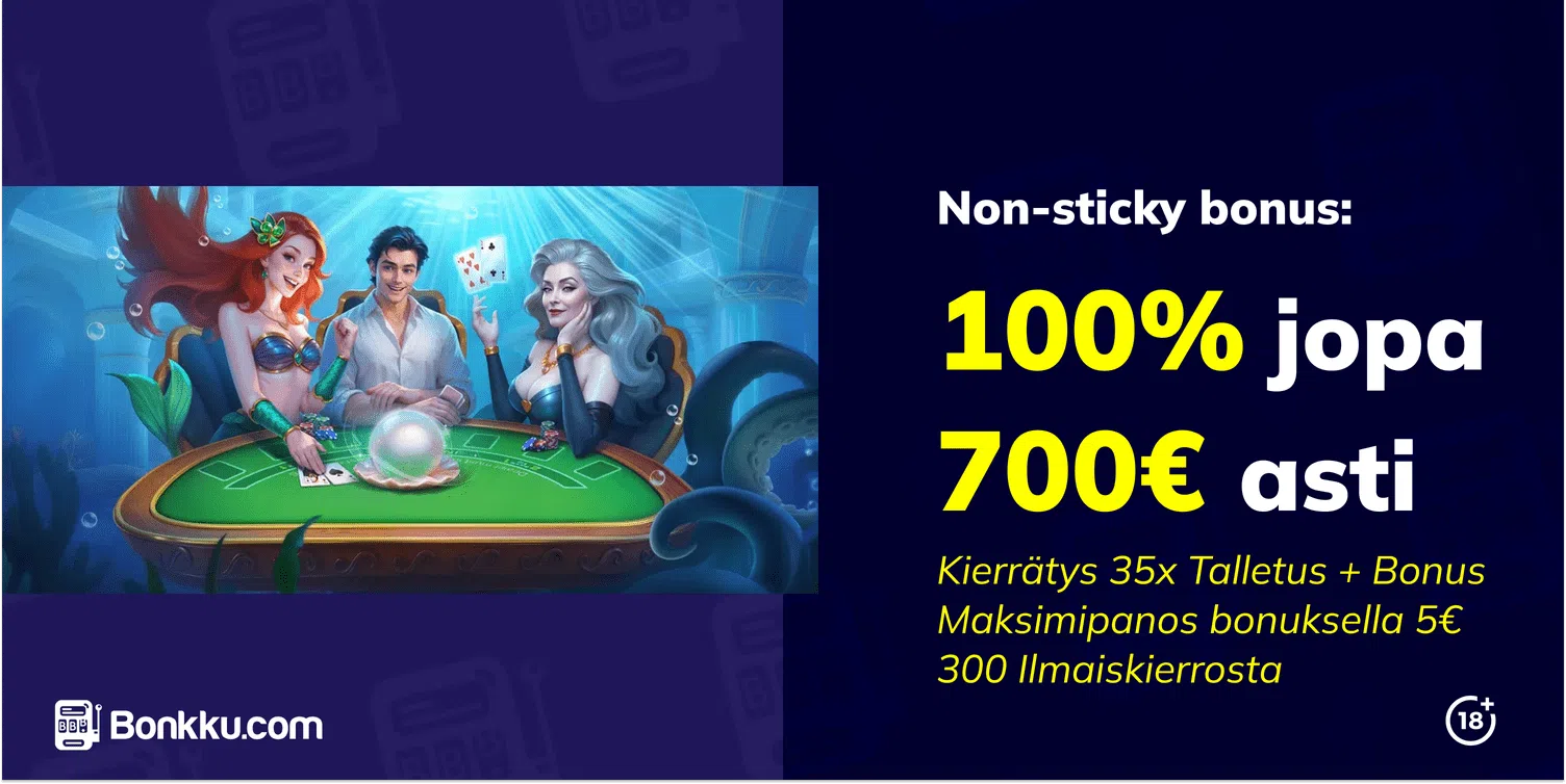 aquawin tervetuliaisbonus