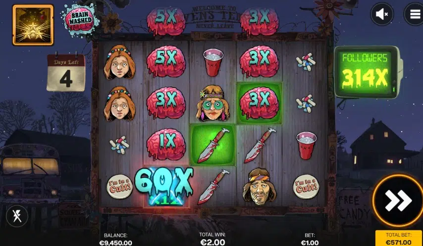 brainwashed shady lady slot