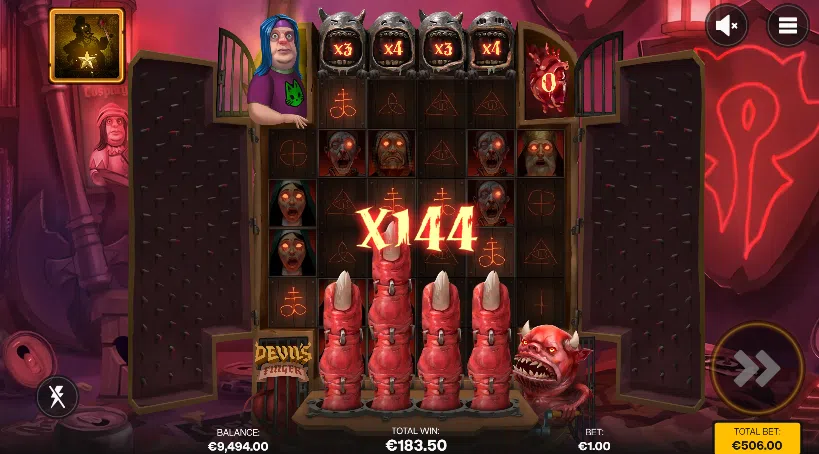 devils finger shady lady slot