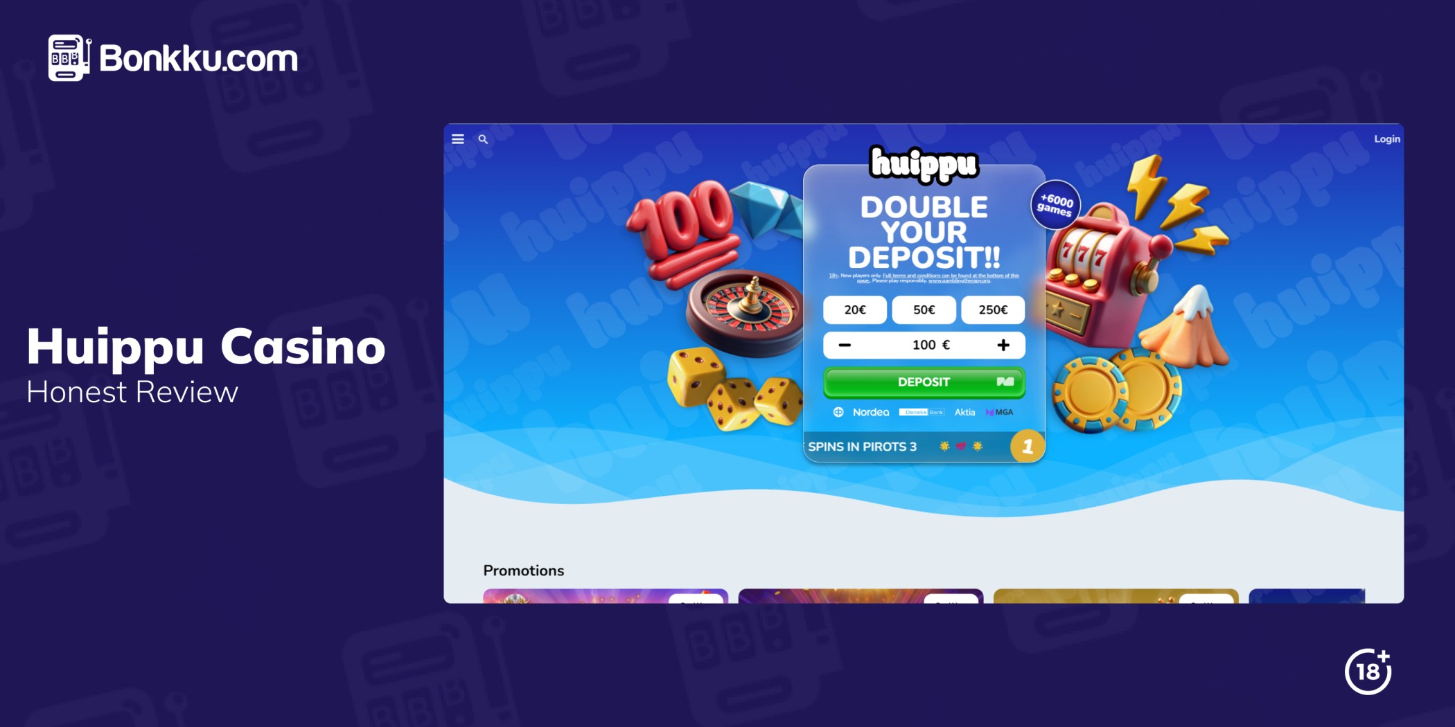 huippu casino review