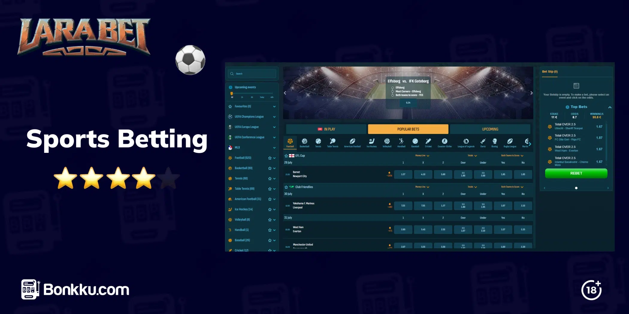 larabet sports betting