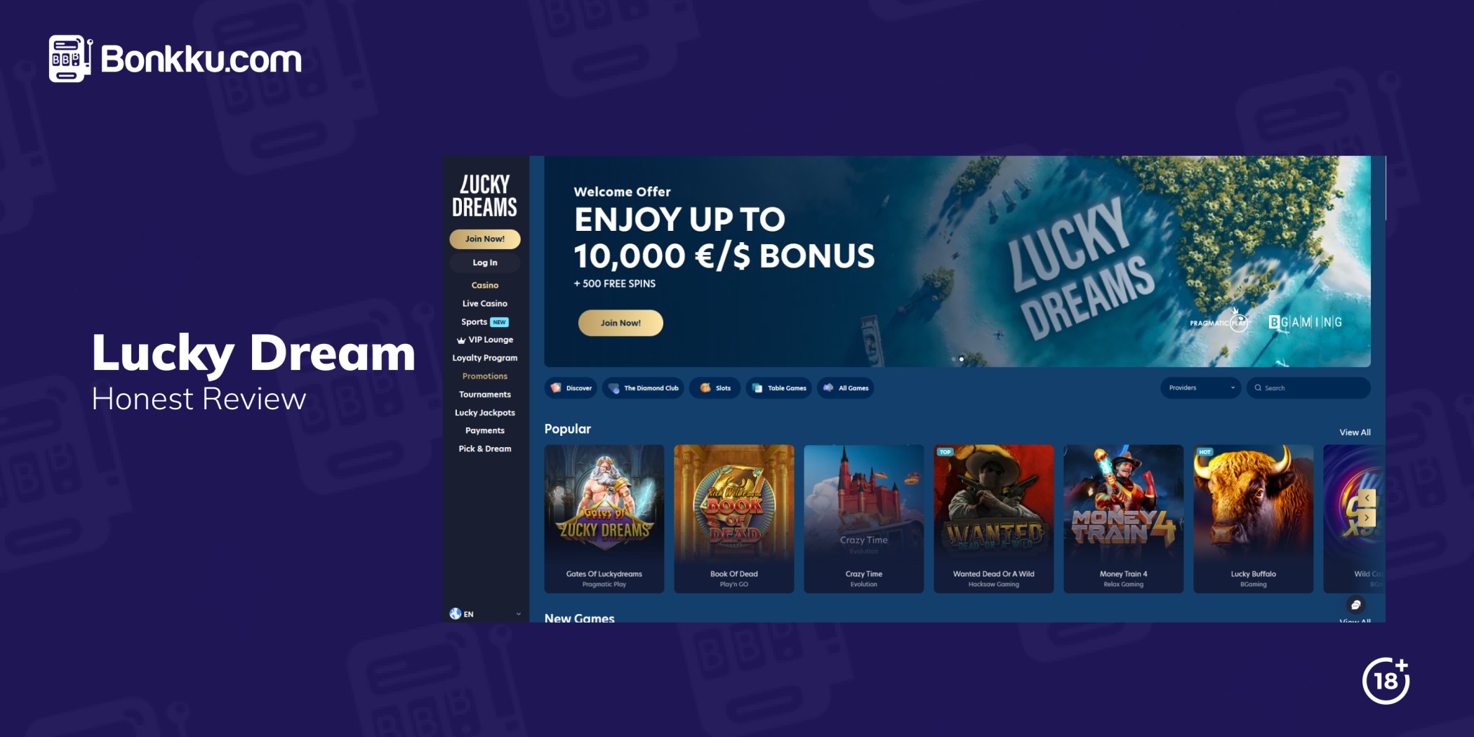 lucky dreams casino review