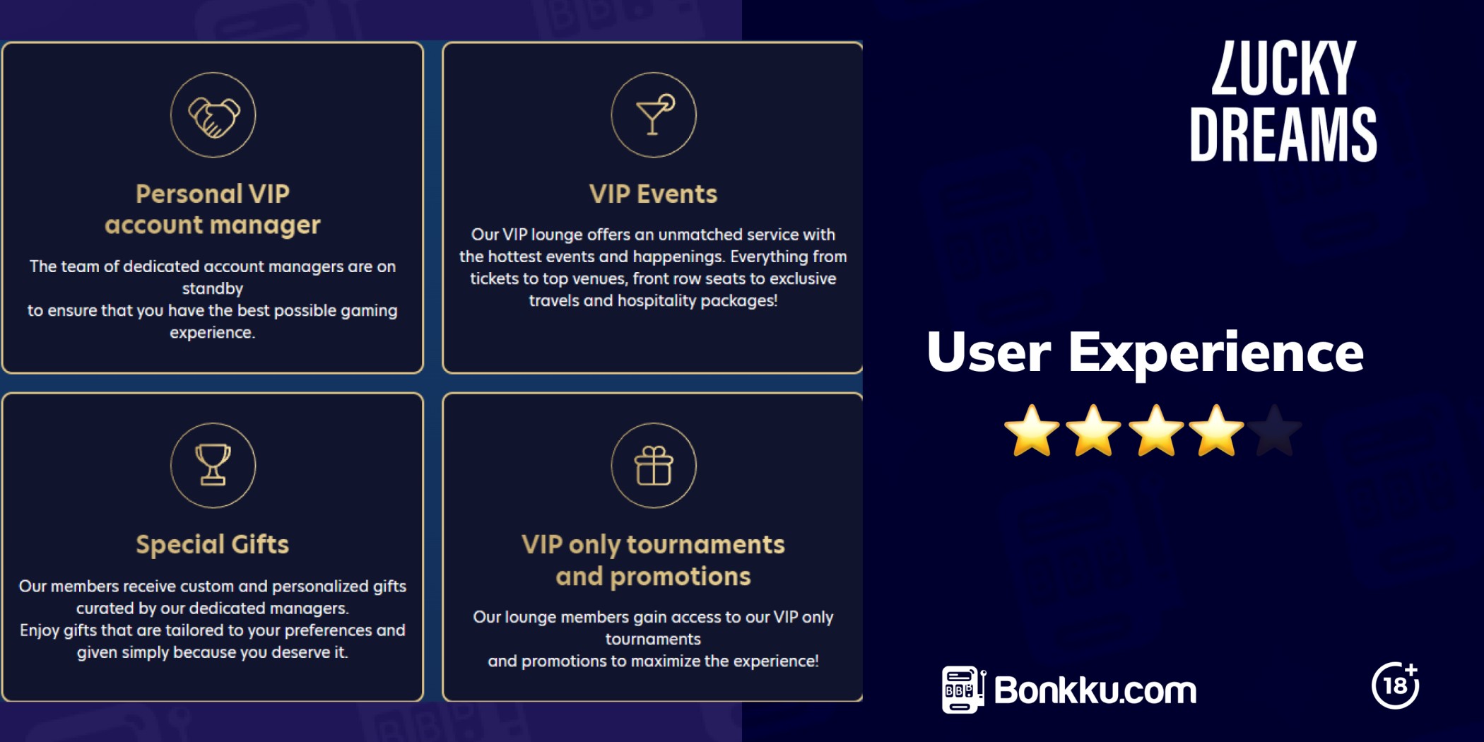 lucky dreams user experience
