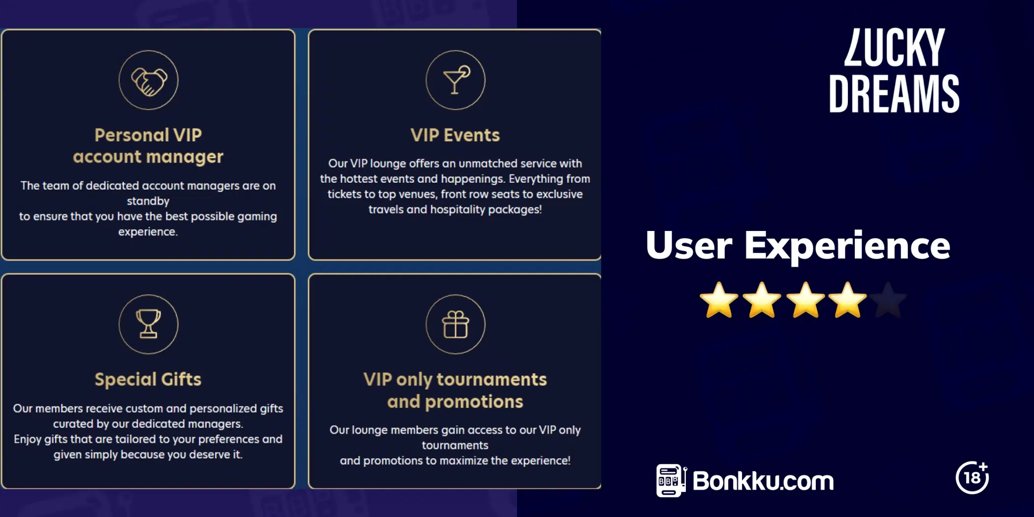 lucky dreams user experience