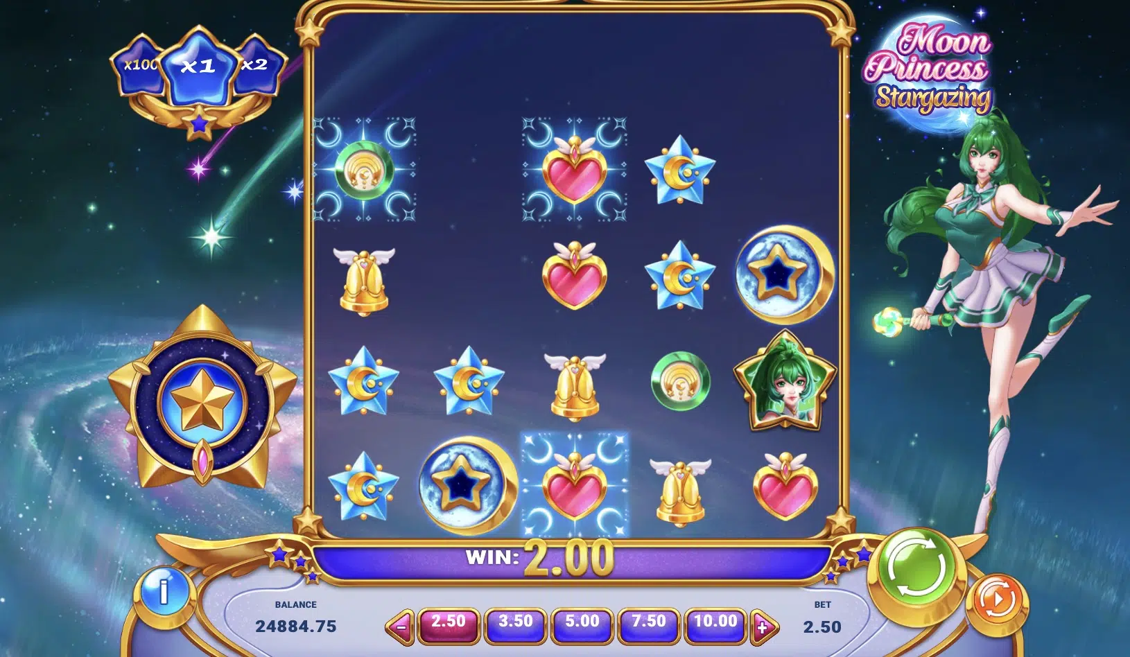 moon princess stargazing slot