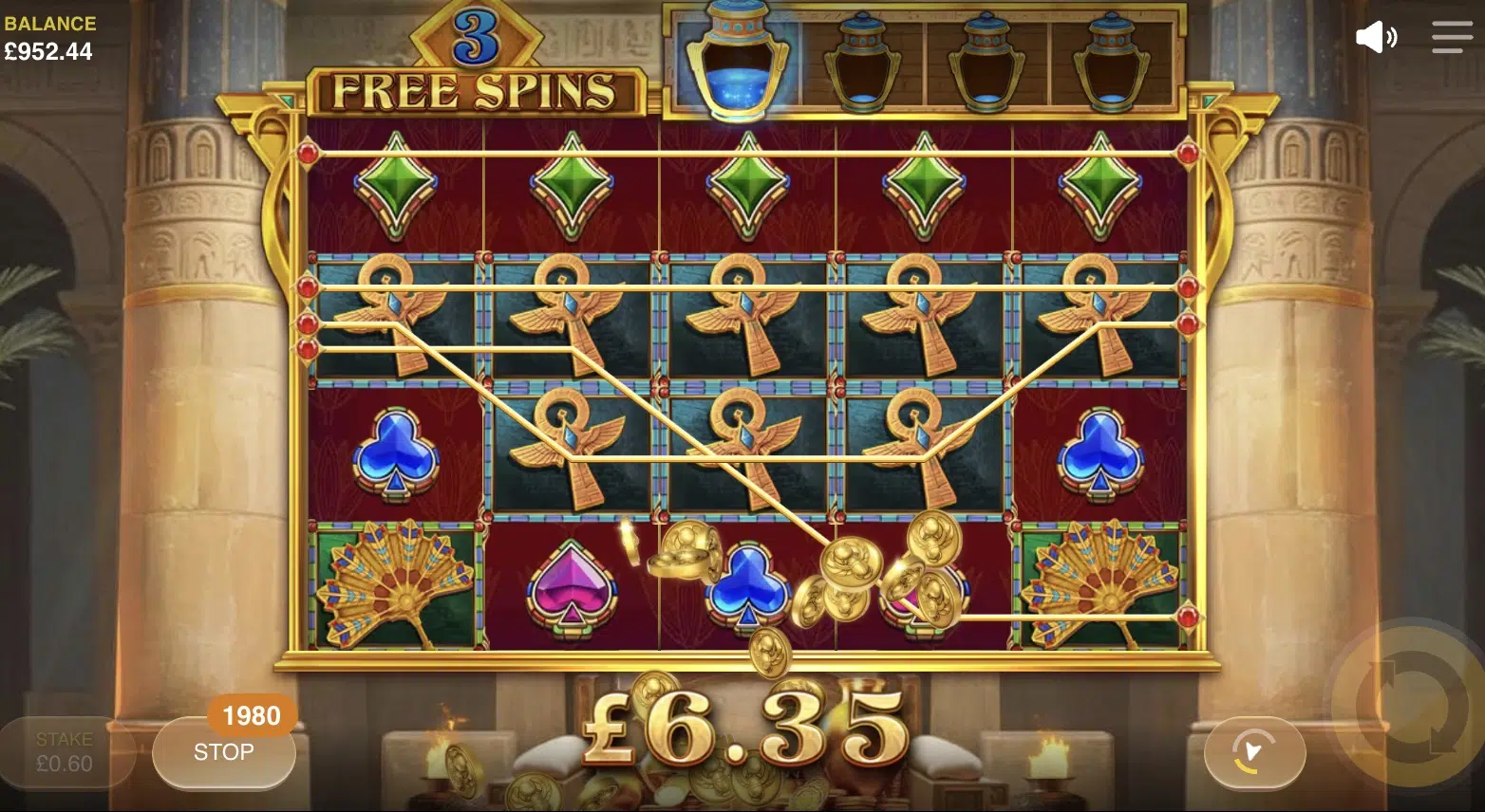 rise of cleopatra bonus