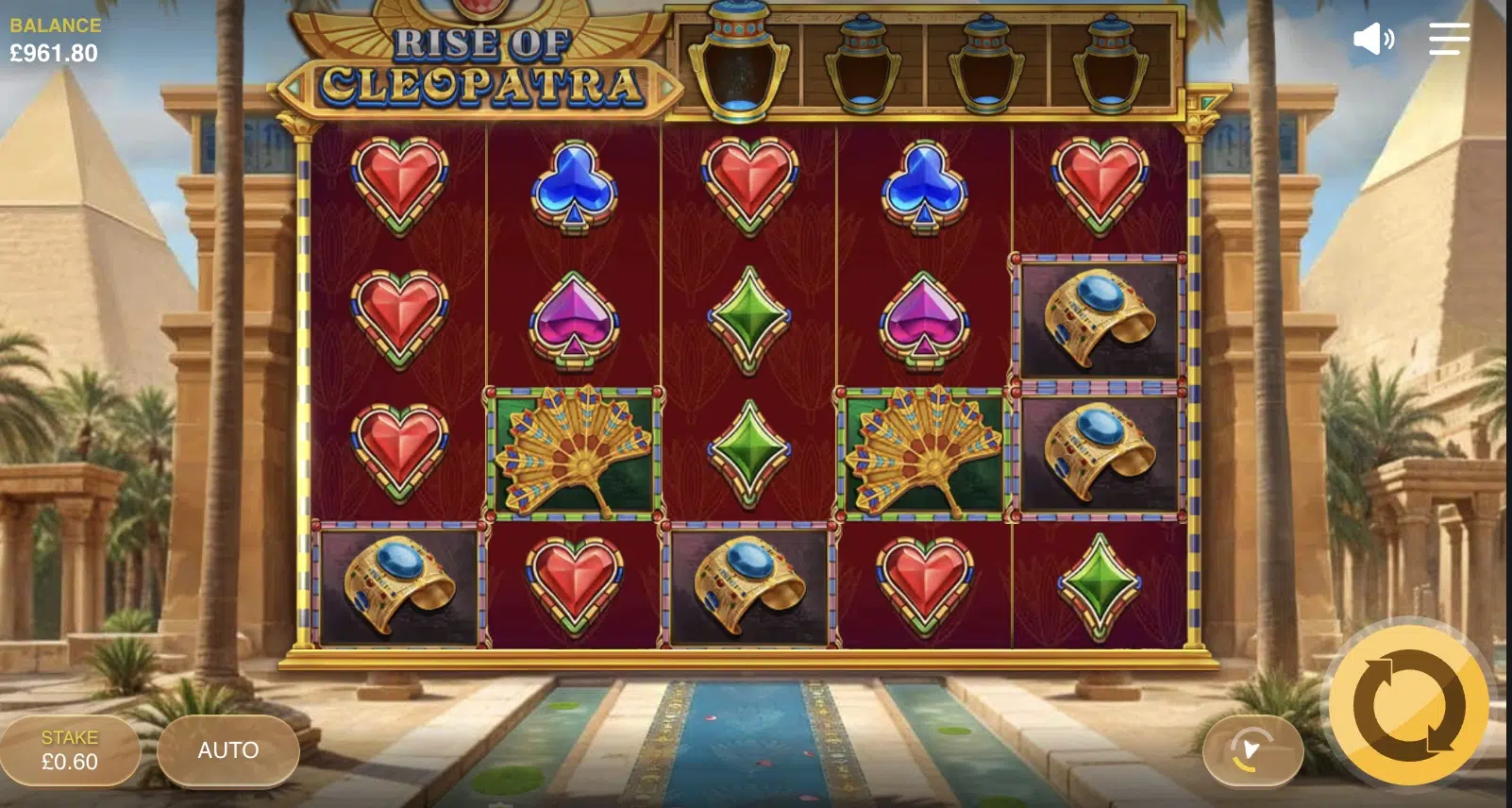 rise of cleopatra slot