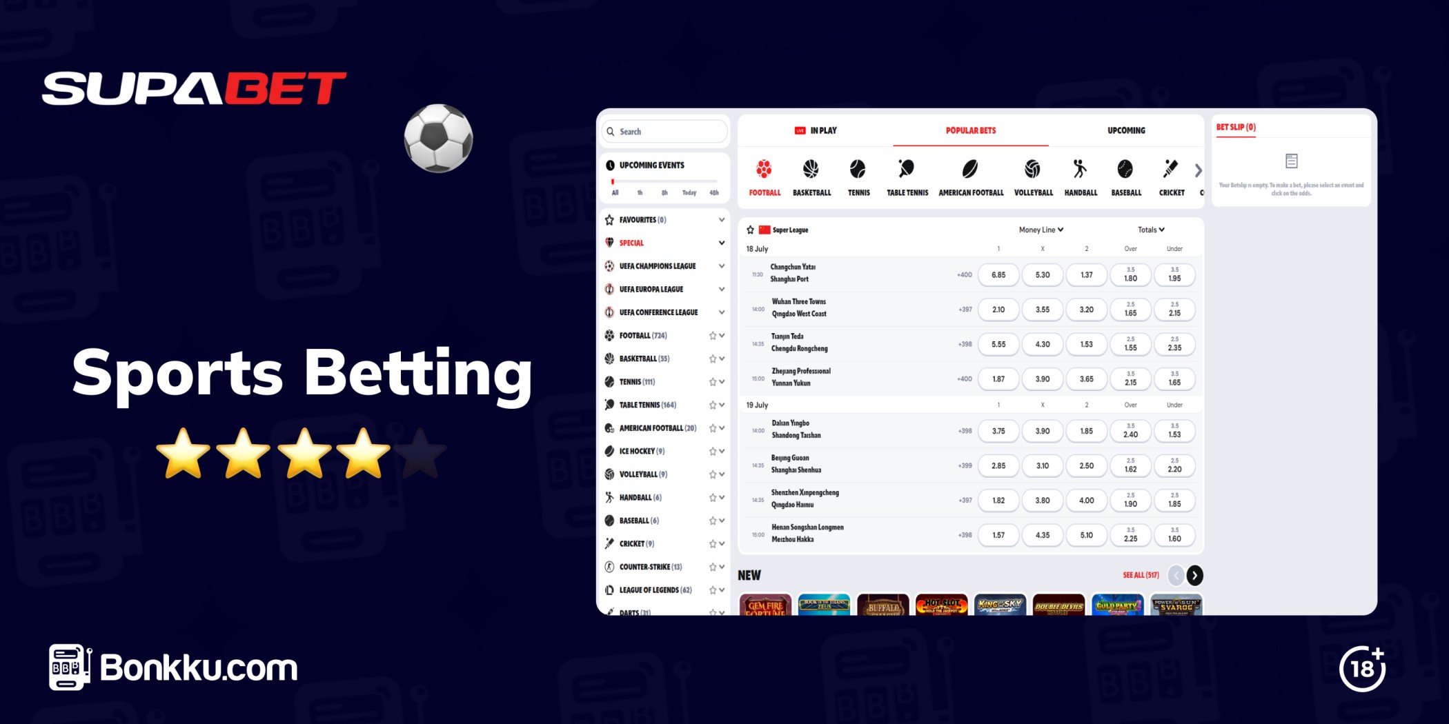supabet sports betting